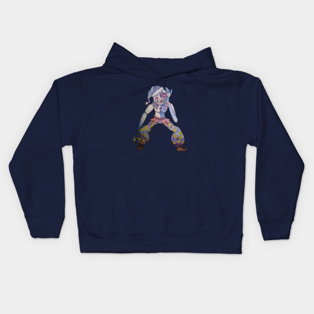 Daycare Attendant-Moon Kids Hoodie by RedLillyArt